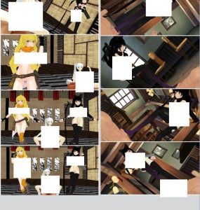 [R-18VR]RWBY – Blake和RWBY 性愛舞蹈
