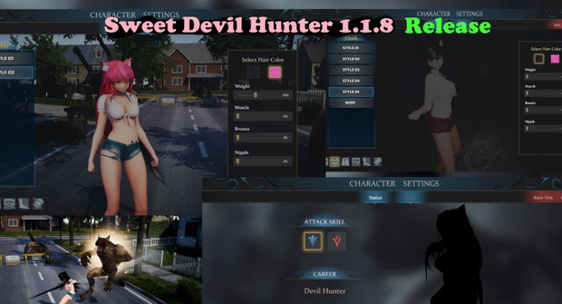 Sweet Devil Hunter 1.1.8 (2.99GB RAR)